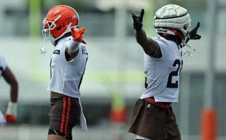 Denzel Ward Emotional Over Browns Trading Greg Newsome II to Jaguars