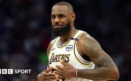 LeBron James to Miss NBA Season Start Due to Sciatica