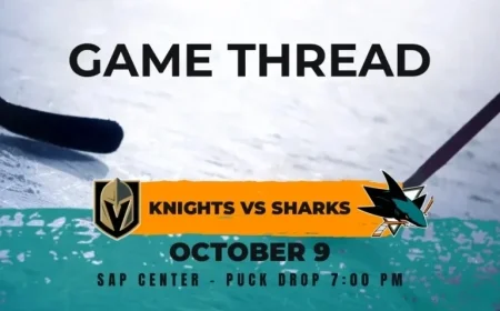 Golden Knights vs. Sharks: Game 1 Preview, Lineups, and Viewing Guide
