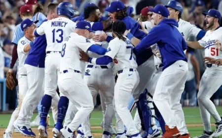 Dodgers Triumph in 11 Innings Following Kerkering’s Crucial Error