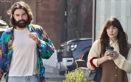 Elizabeth Olsen Enjoys Lunch with Husband Robbie Arnett in Los Angeles