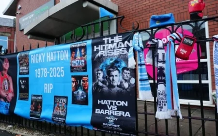 Manchester Honors Hatton with Funeral Ceremony on Friday