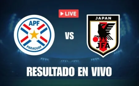 Live: Paraguay vs Japan Friendly – Scores and Highlights