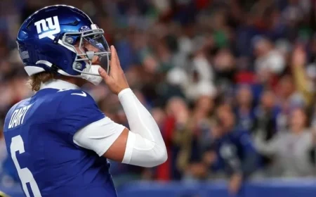 Jaxson Dart Aims to Satisfy Giants Fans’ Thirst for Victory