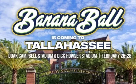 Savannah Bananas Launch 2026 World Tour in Tallahassee