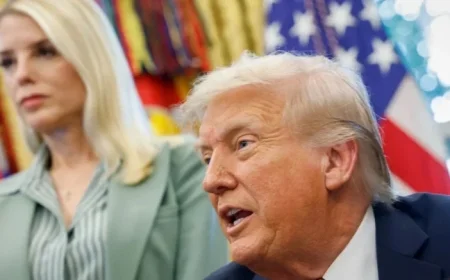 Source Reveals Trump Urged Pam Bondi to Charge His Opponents