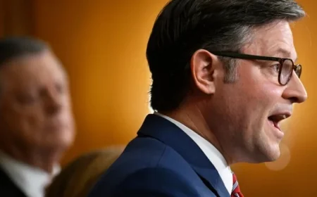 Speaker Johnson Leads House in Shutdown Negotiations