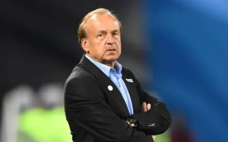 Gernot Rohr Reports Club to FIFA Over Olaitan’s Release in 2026 WCQ