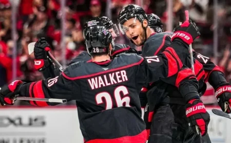 Carolina Hurricanes Triumph Over Devils in Season Opener