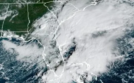 Tropical Storms Heighten Flood Risk in Carolinas with Rising Tides