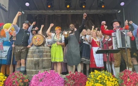 Kitchener-Waterloo Oktoberfest Celebrates 57th Anniversary with Keg Tapping Ceremony