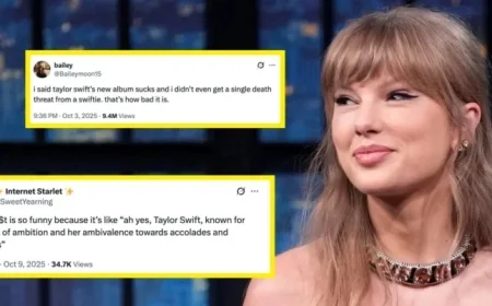 Taylor Swift’s Showgirl Life Sparks Viral Twitter Reactions