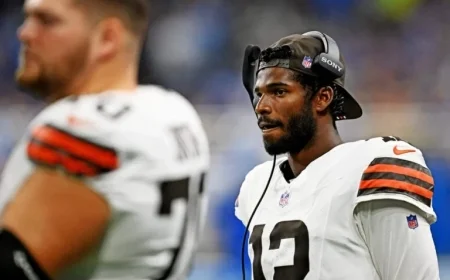 Browns Promote Shedeur Sanders to No. 2 QB for Steelers Clash