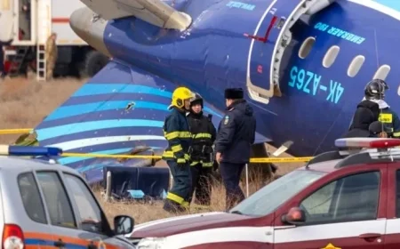 Putin Blames Russian Air Defenses for 38 Deaths in Azerbaijani Jet Crash