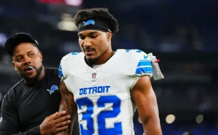 Lions vs. Chiefs: 4 Players Out, 6 Questionable for Game Time