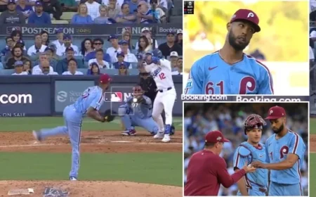 Cristopher Sanchez says umpire apologized to him for critical missed strike as Phillies’ season ends in heartbreak