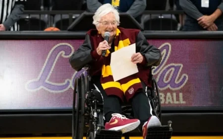 Loyola’s Beloved Basketball Chaplain Sister Jean Passes Away at 106