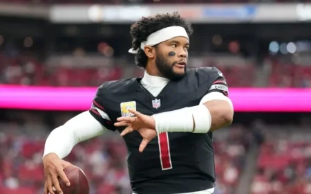 Kyler Murray’s Status Uncertain for Sunday Clash Against Colts