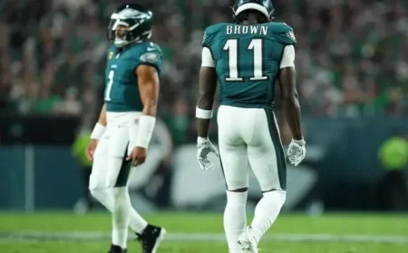 A.J. Brown Clarifies Statement on Bleeding Green Nation