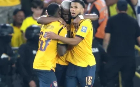 Live: Ecuador Faces USA in 2026 World Cup Qualifier