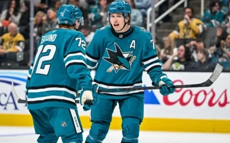 Sharks Suffer 4-3 OT Heartbreaker Loss to Nedeljkovic