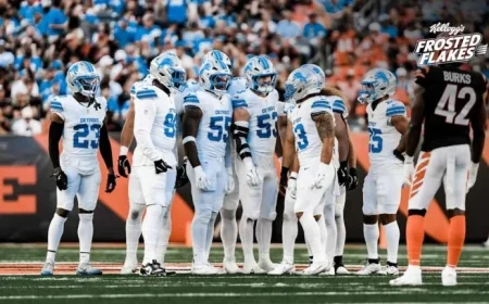 Detroit Lions Count on Front Seven Amid Secondary Injuries