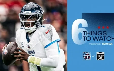 Key Titans Highlights to Watch in Sunday’s Game Against Raiders