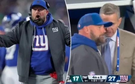 Brian Daboll Clarifies Giants Medical Tent Dispute