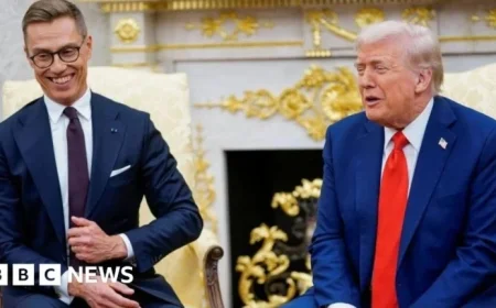 Trump and Finnish Leader Bond Through Icebreakers and Golf