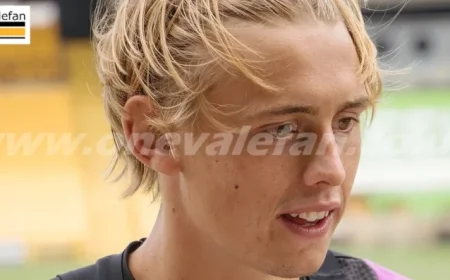 Striker Ben Waine Joins Elite Group of Port Vale Internationals