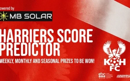 Harriers Face Off Against Radcliffe in Predictor Match