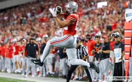 Max Klare’s Offseason Workouts Transform Him into Ohio State’s Top Tight End