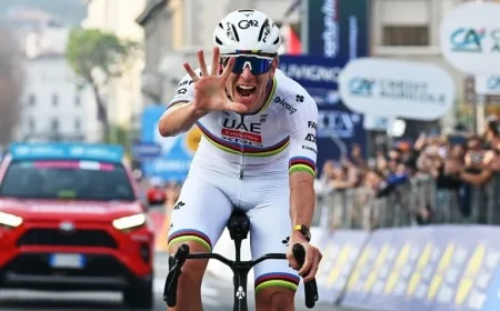 Tadej Pogačar Secures Unprecedented Fifth Straight Il Lombardia Victory