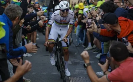 Pogačar Breaks Records at Passo di Ganda in Il Lombardia 2025