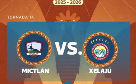 Mictlán Faces Xelajú in 2025 Apertura Tournament’s 13th Round Live