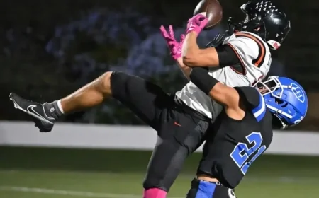 Huntington Beach Triumphs Over La Habra with Explosive Offense