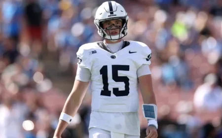 Drew Allar Suffers Season-Ending Leg Injury in PSU’s Loss to Northwestern