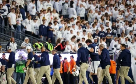 Penn State’s Drew Allar Faces Season-Ending Injury