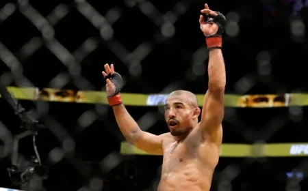 Jose Aldo Honored at UFC Rio Farewell After MMA Retirement