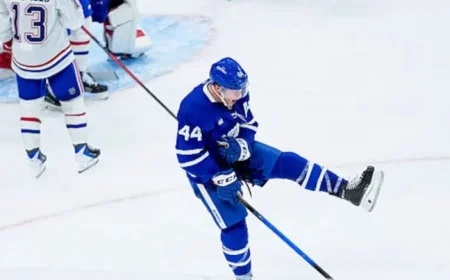 Leafs Applaud Rielly’s Determination in Opening Night Win