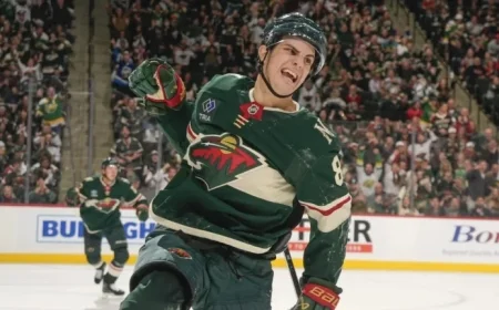 Buium Scores Power-Play Goal