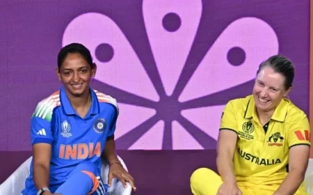 India vs Australia: Women’s Cricket World Cup 2025 Team Updates & Start Time