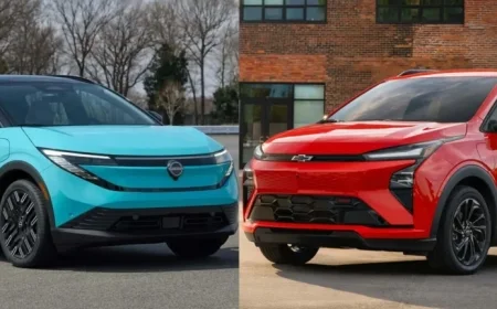 Chevy Bolt Competes Against Nissan Leaf in Electric Car Showdown