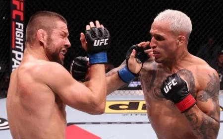 Charles Oliveira vs. Mateusz Gamrot: Full Fight Highlights Video