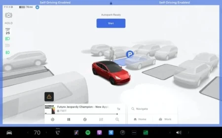 Tesla Removes Iconic Autopilot Symbol in Latest FSD V14 Update