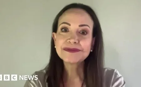 Nobel Laureate Machado Praises Trump’s Peace Efforts in BBC Interview