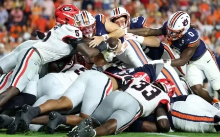 Georgia-Auburn Game Controversial Call Sparks Fan Outrage