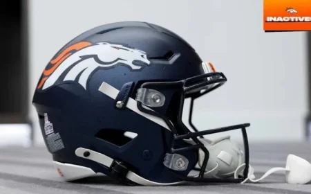 Broncos Reveal Week 6 Inactive Players Against Jets