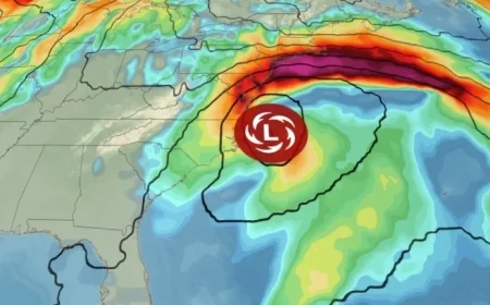 Nor’easter Hits East Coast with Powerful Winds and Threatens Coastal Flooding