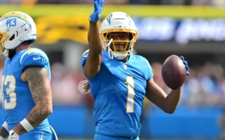 Quentin Johnston’s Week 6 Status vs. Dolphins: Chargers Injury Update